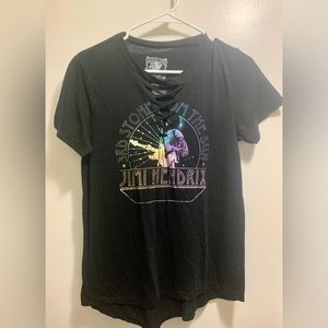 Purple Haze Jimi Hendrix Women's Graphic Tee